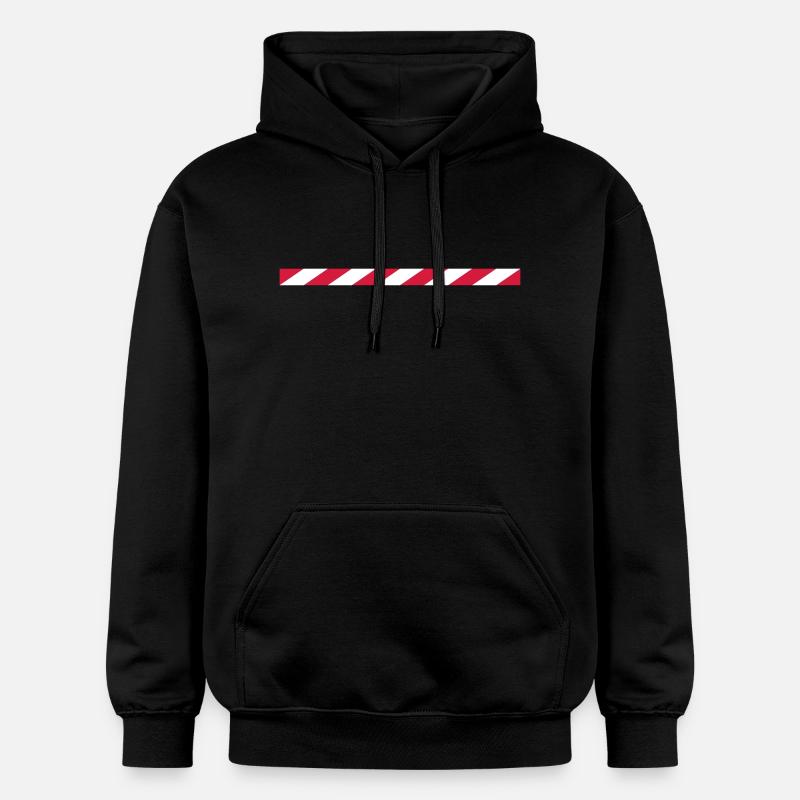 bande de verrouillage - Sweat à capuche Softstyle® Gildan Unisexe - noir