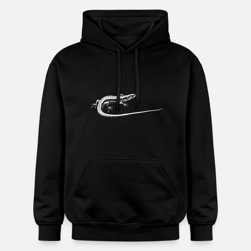 Eidechse / Lézard - Sweat à capuche Softstyle® Gildan Unisexe - noir