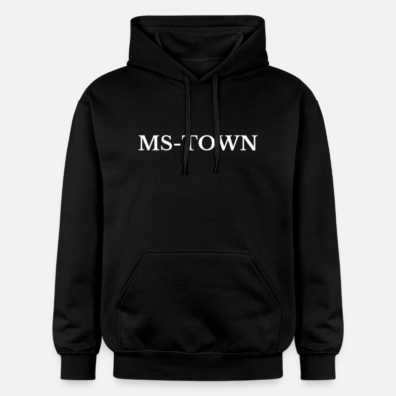 Münster MS-Town - Sweat à capuche Softstyle® Gildan Unisexe - noir