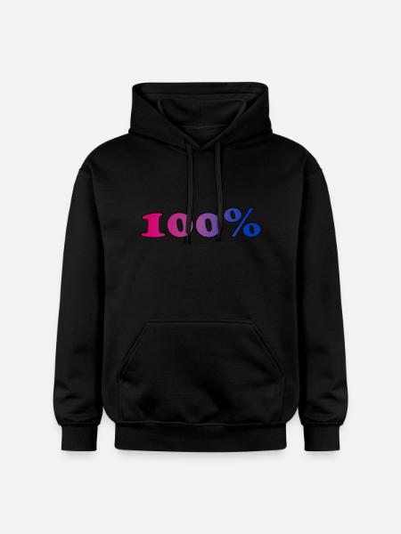100 % BI - Sweat à capuche Softstyle® Gildan Unisexe - noir