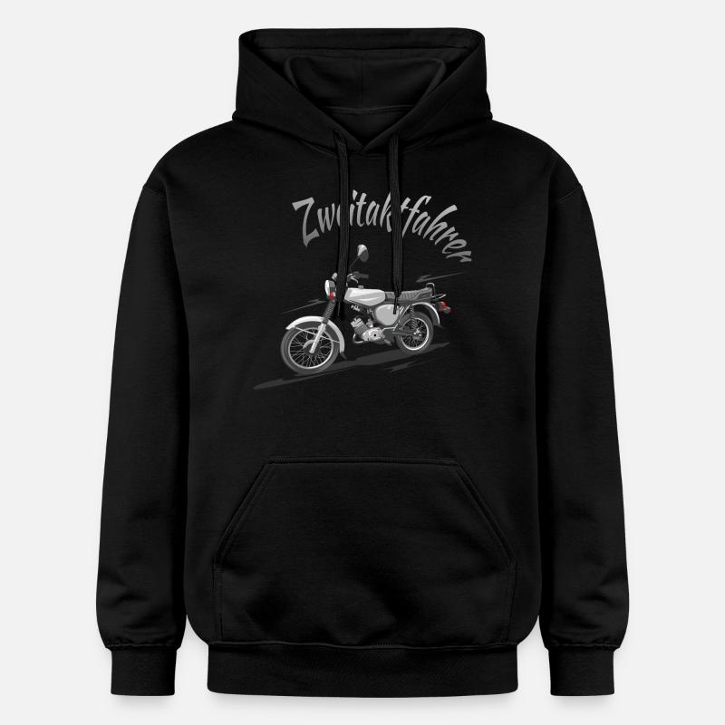 S51 cavaliers à deux temps - Sweat à capuche Softstyle® Gildan Unisexe - noir