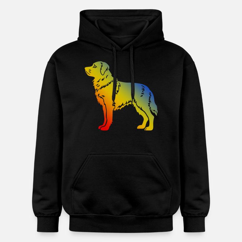 Chien samoyède - Sweat à capuche Softstyle® Gildan Unisexe - noir