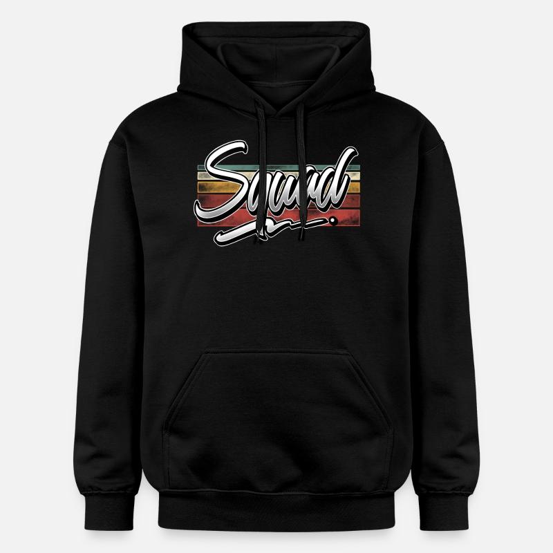 Escouade - Sweat à capuche Softstyle® Gildan Unisexe - noir