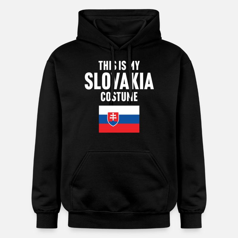 C’est mon costume de Slovaquie - Sweat à capuche Softstyle® Gildan Unisexe - noir