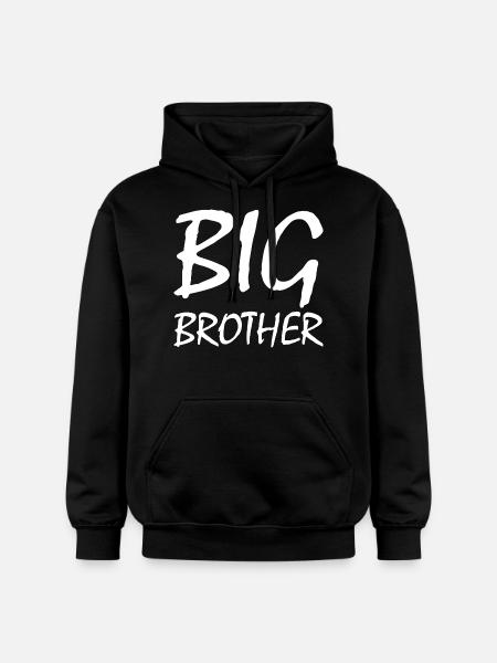 Big brother - Gildan Unisex Softstyle® Midweight Hoodie - black
