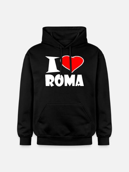J'aime Roma - Sweat à capuche Softstyle® Gildan Unisexe - noir