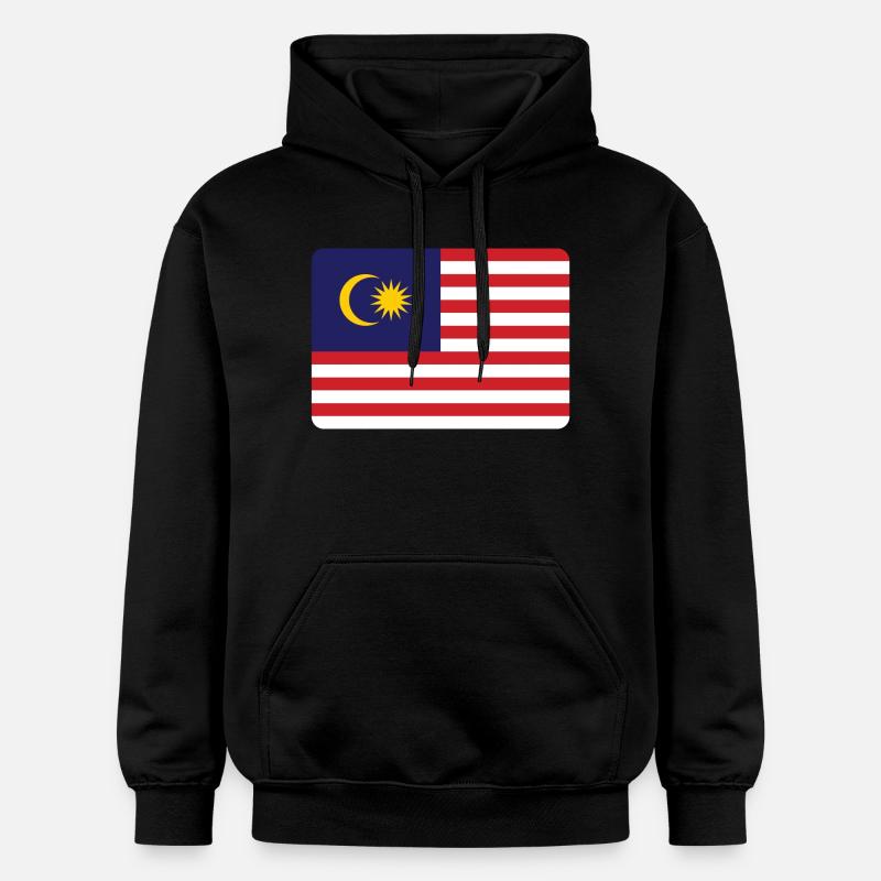 DRAPEAU DE LA MALAISIE - Sweat à capuche Softstyle® Gildan Unisexe - noir