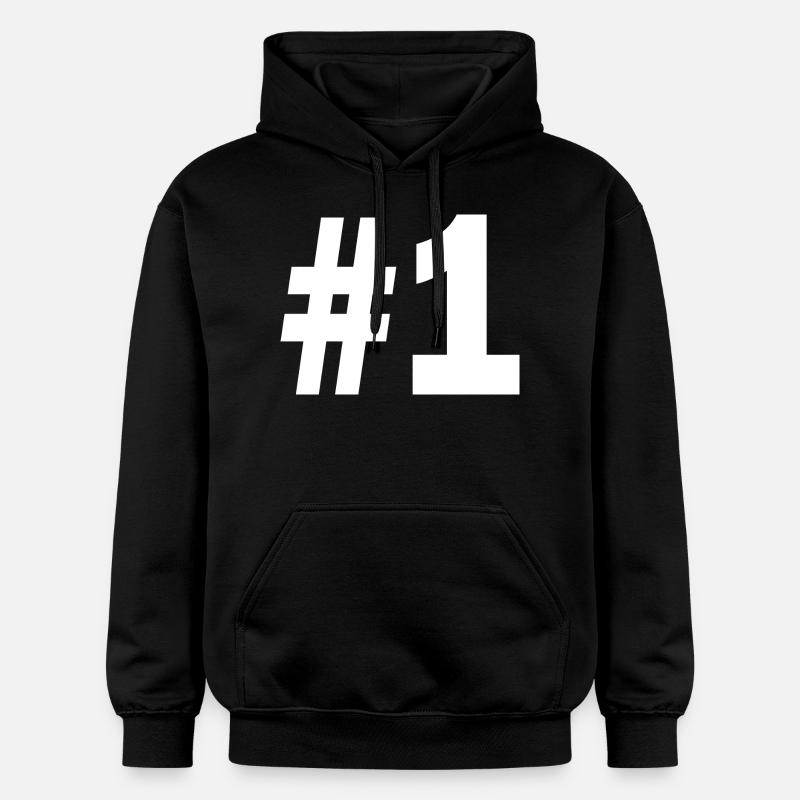1 - Sweat à capuche Softstyle® Gildan Unisexe - noir
