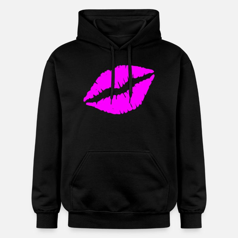 baiser - Sweat à capuche Softstyle® Gildan Unisexe - noir