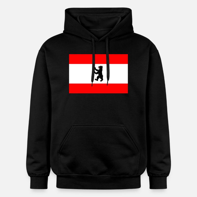 Berlin - Sweat à capuche Softstyle® Gildan Unisexe - noir