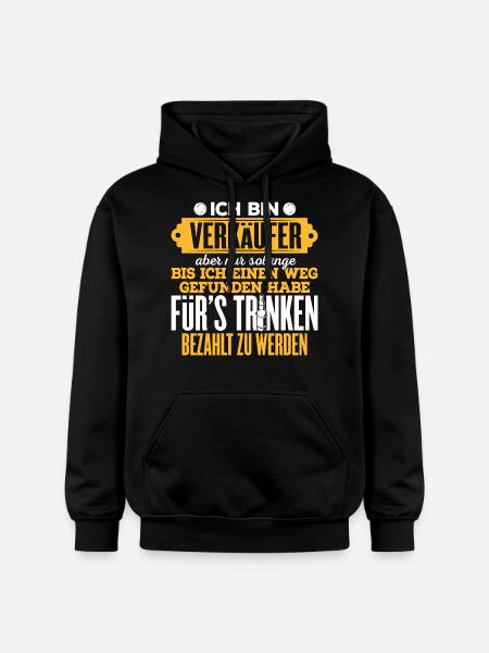 VERKÄUFER - Gildan Unisex Softstyle® Midweight Hoodie - Schwarz
