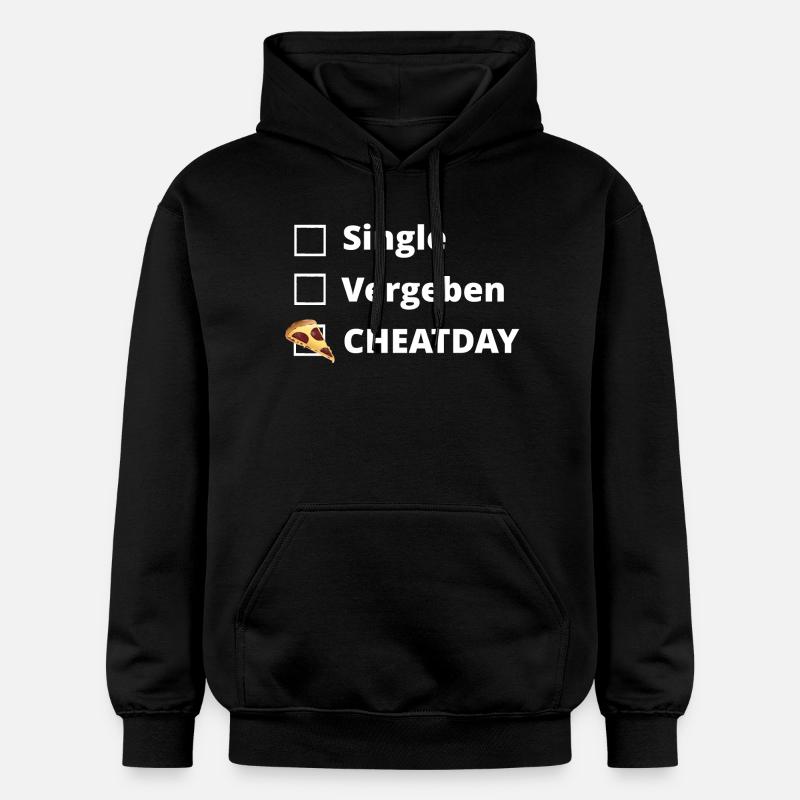 Cheatday - Gildan Unisex Softstyle® Midweight Hoodie - Schwarz