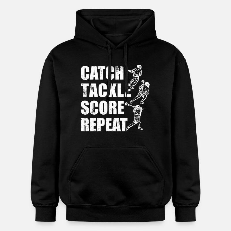 Jeu de crosse - Sweat à capuche Softstyle® Gildan Unisexe - noir