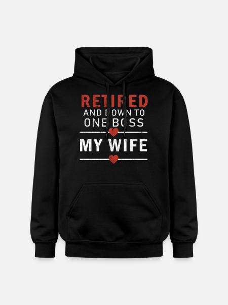pensionist - Gildan Softstyle® Midweight unisex-hoodie - sort