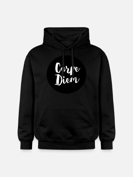 CARPE DIEM - Gildan Unisex Softstyle® Midweight Hoodie - Schwarz