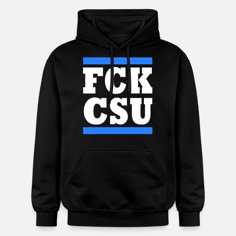 Fck csu - Sweat à capuche Softstyle® Gildan Unisexe - noir