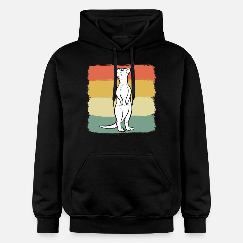 Suricate - Sweat à capuche Softstyle® Gildan Unisexe - noir