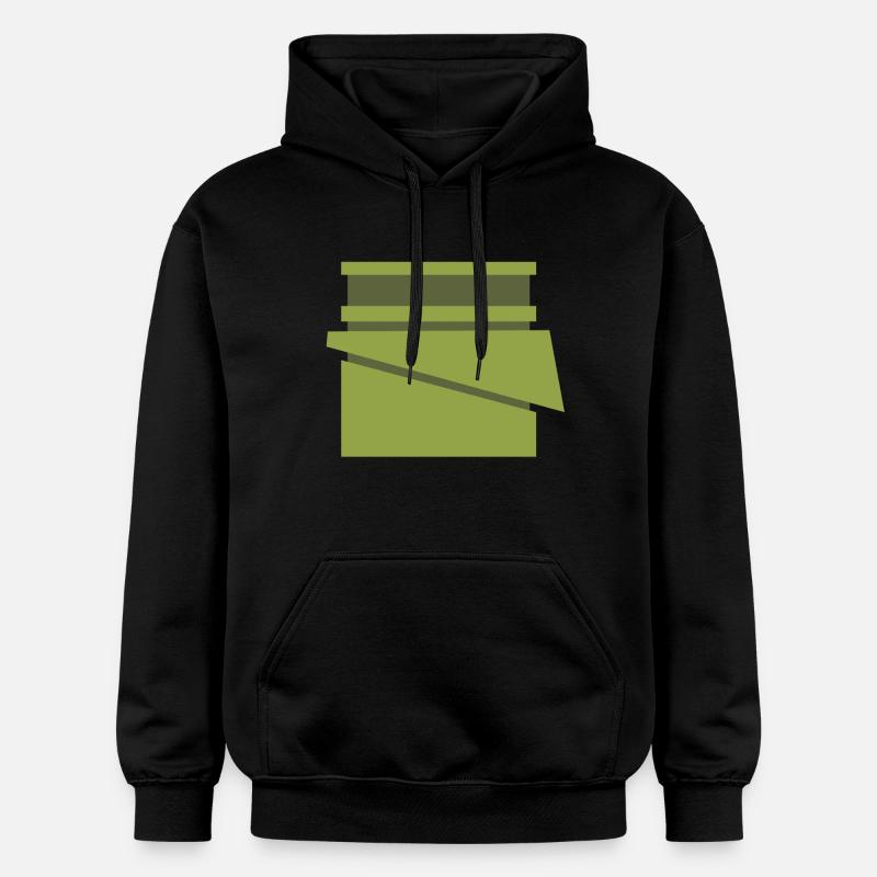 Bambou moderne 01 - Sweat à capuche Softstyle® Gildan Unisexe - noir