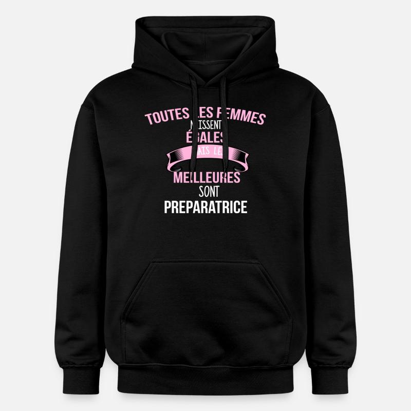 Preparatrice cadeau humour - Sweat à capuche Softstyle® Gildan Unisexe - noir
