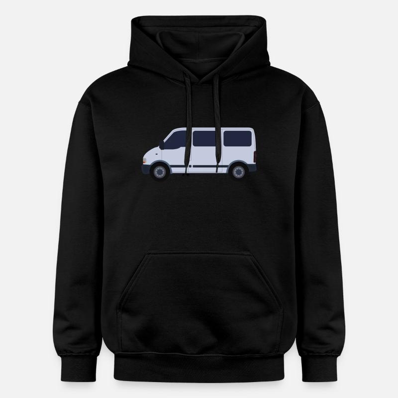 van - Sweat à capuche Softstyle® Gildan Unisexe - noir