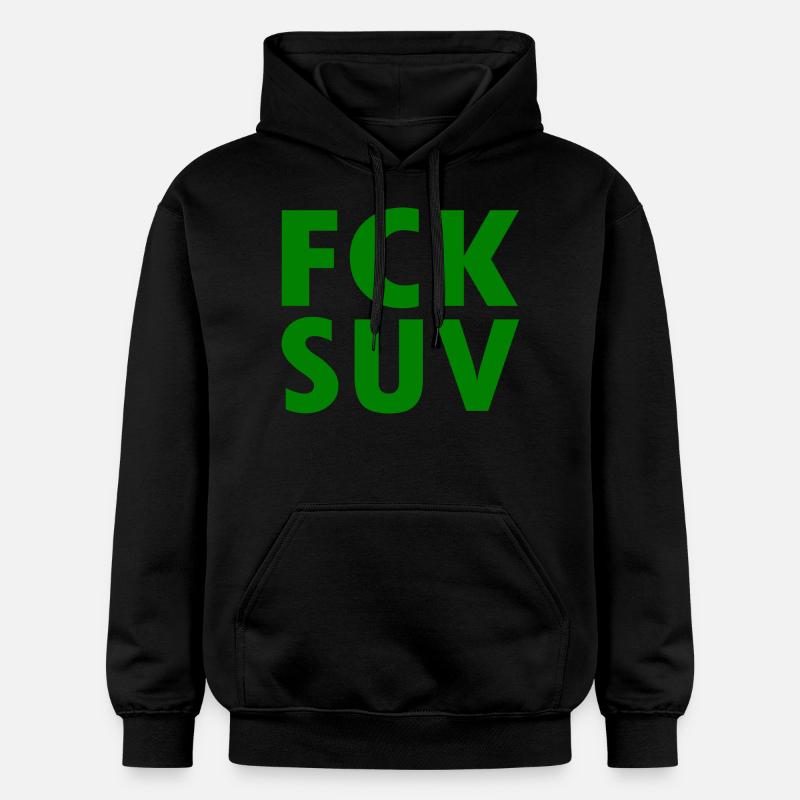 Fck suv - Sweat à capuche Softstyle® Gildan Unisexe - noir