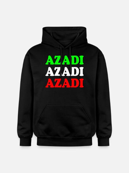 Azadi - Gildan Unisex Softstyle® Midweight Hoodie - black