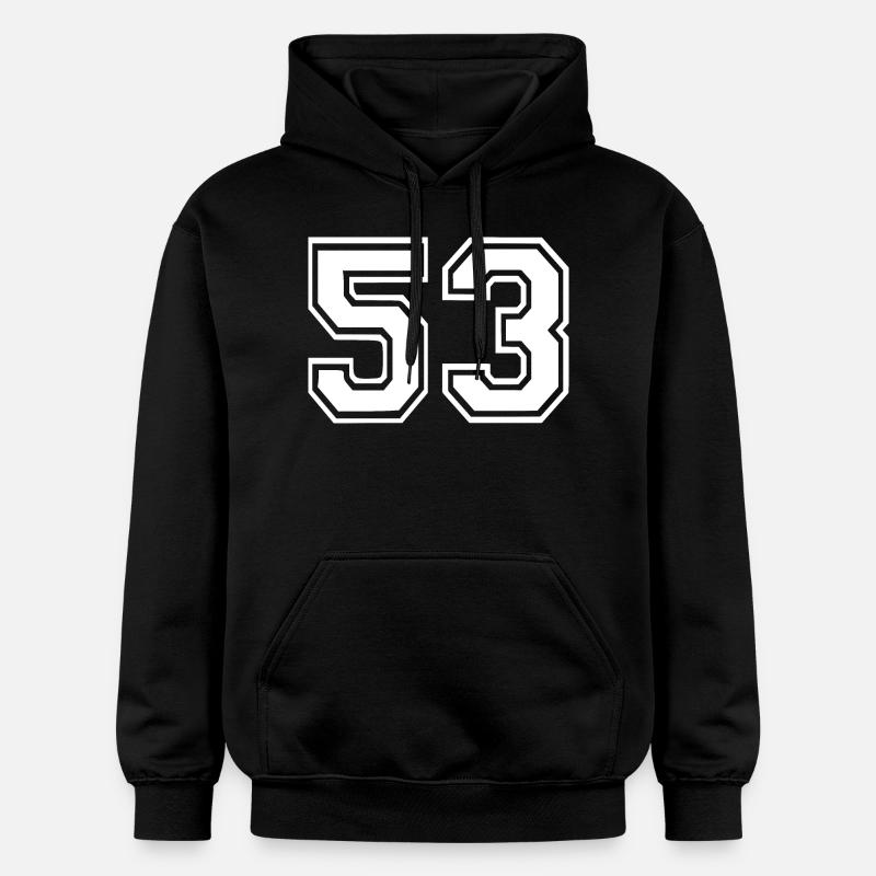 53 - Sweat à capuche Softstyle® Gildan Unisexe - noir