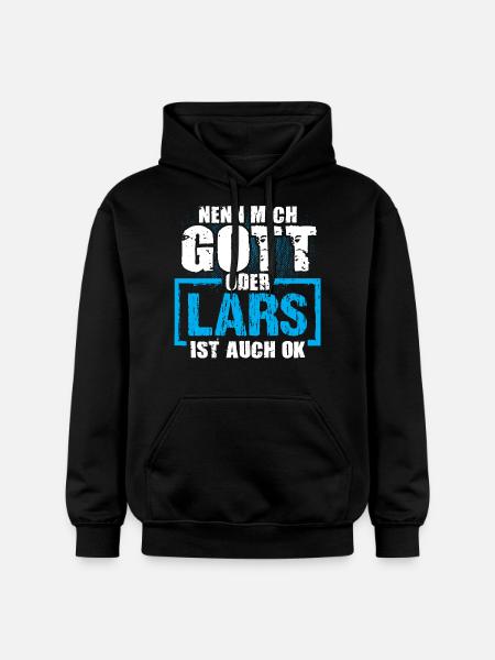 LARS - ok - Gildan Unisex Softstyle® Midweight Hoodie - Schwarz