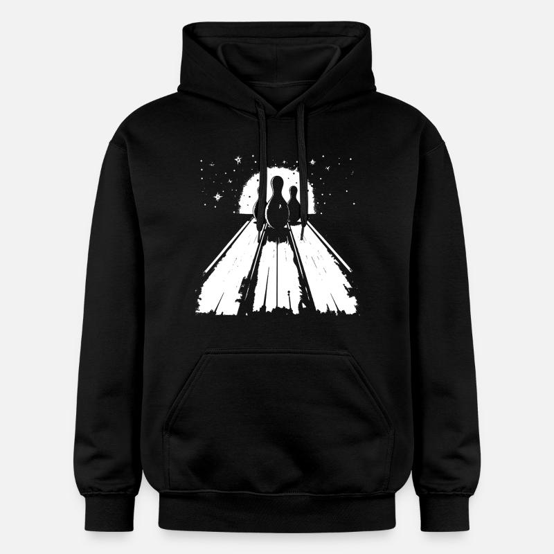 Bowling - Sweat à capuche Softstyle® Gildan Unisexe - noir
