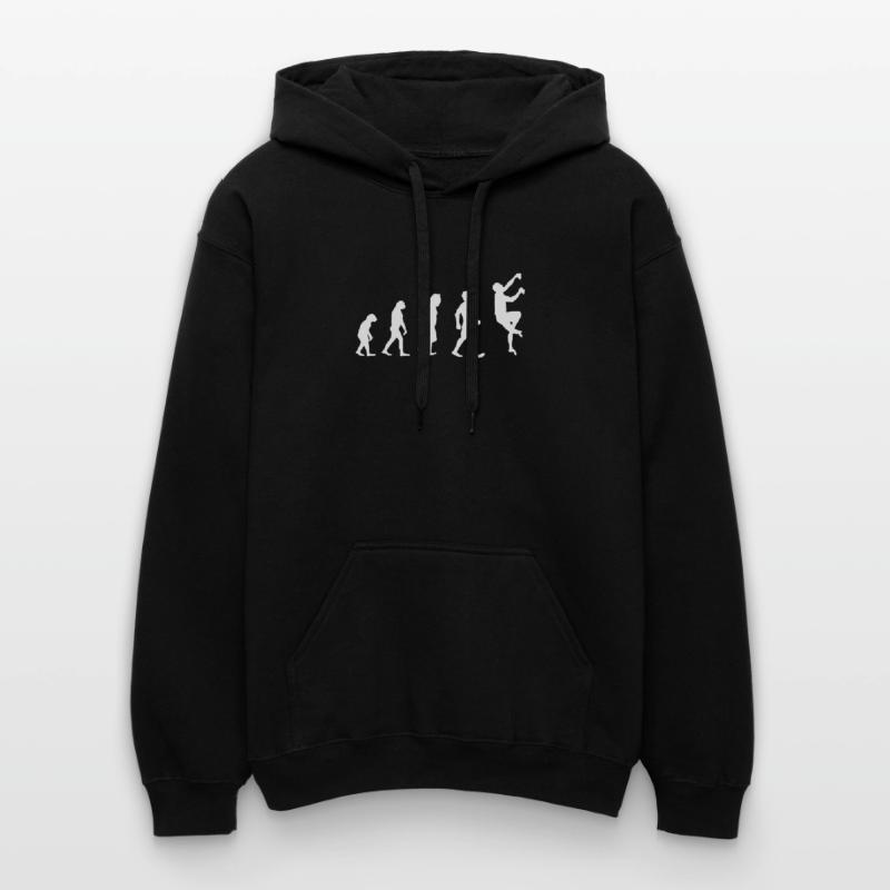 Evolution Klettern - Kletterer - Geschenk Climbing Gildan Unisex Softstyle® Midweight Hoodie
