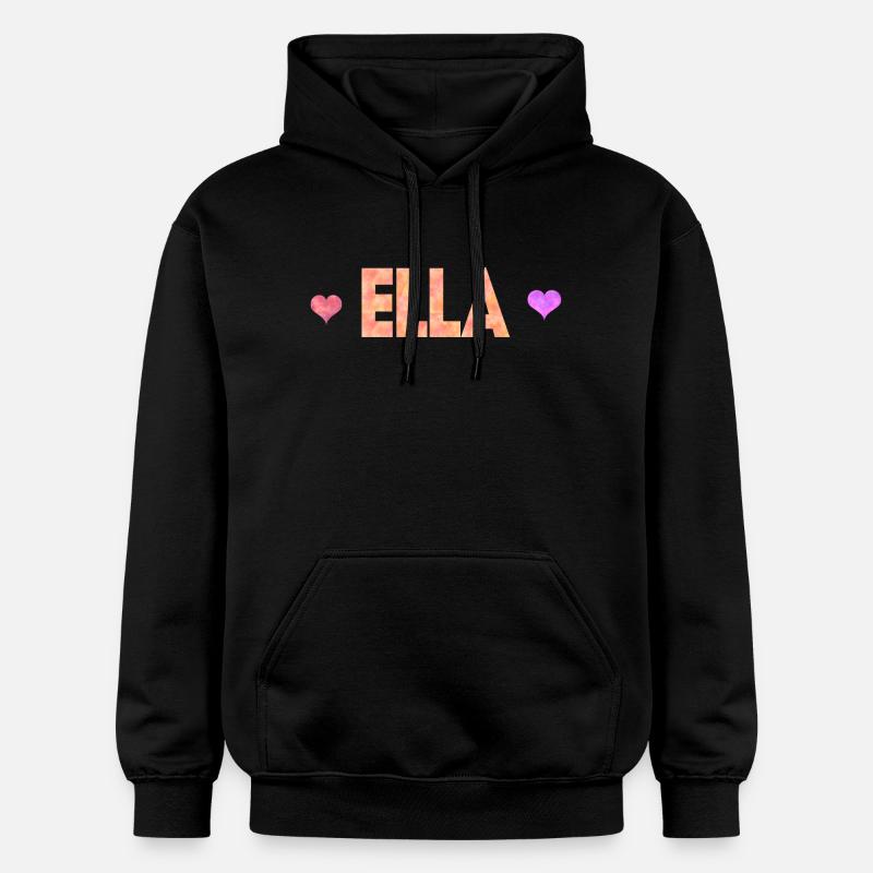Ella - Sweat à capuche Softstyle® Gildan Unisexe - noir