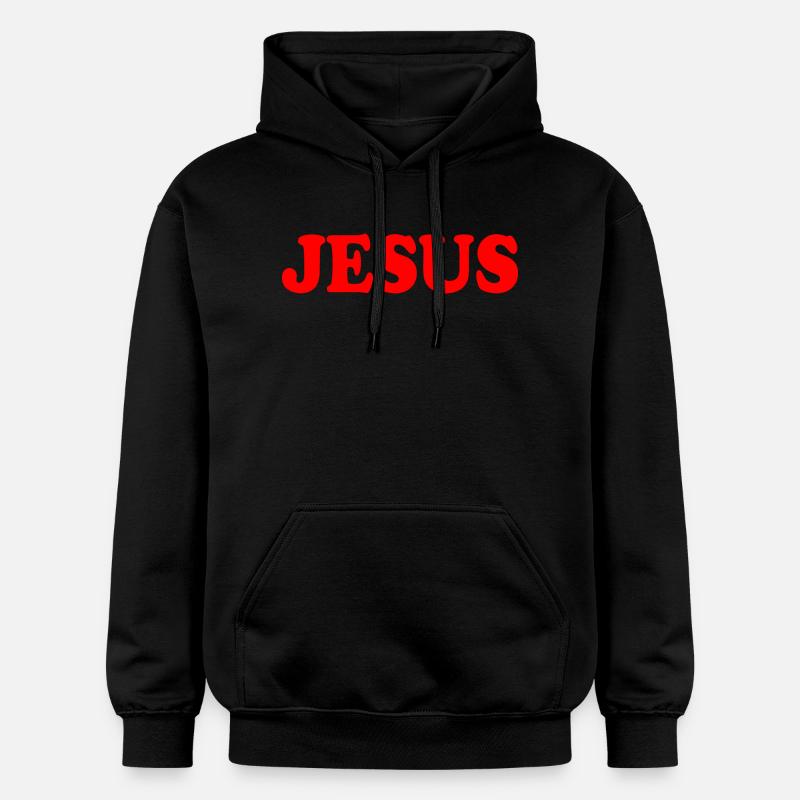 Jesus - Sweat à capuche Softstyle® Gildan Unisexe - noir