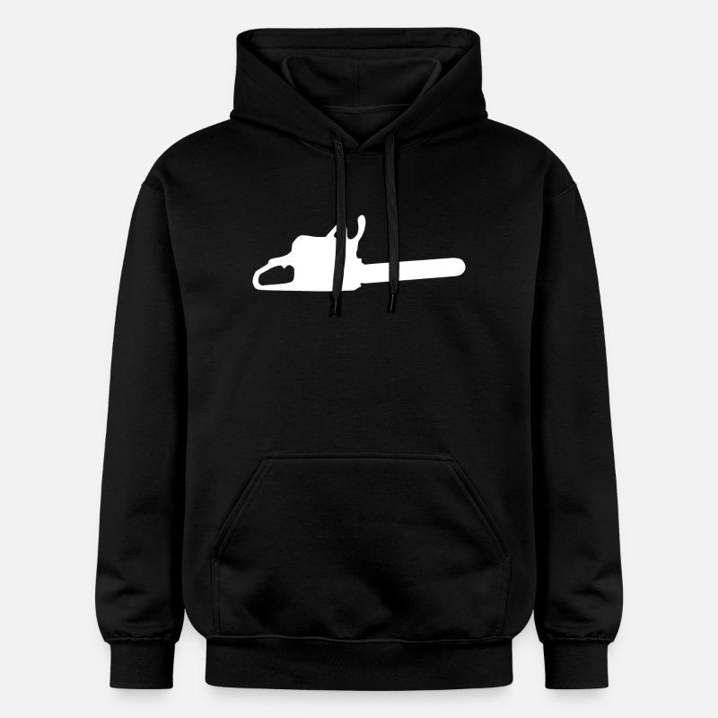 Tronçonneuse - Sweat à capuche Softstyle® Gildan Unisexe - noir