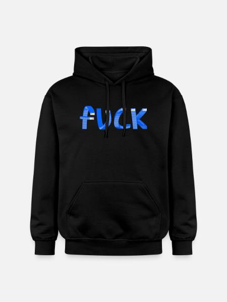 Fuck Windows Error - Gildan Unisex Softstyle® Midweight Hoodie - black