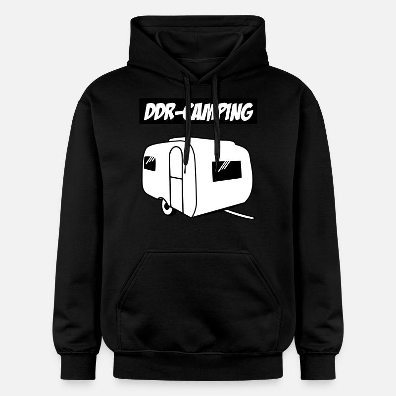DDR Camping QEK junior - Sweat à capuche Softstyle® Gildan Unisexe - noir