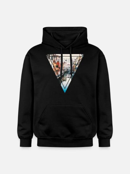 Venice - Gildan Unisex Softstyle® Midweight Hoodie - black