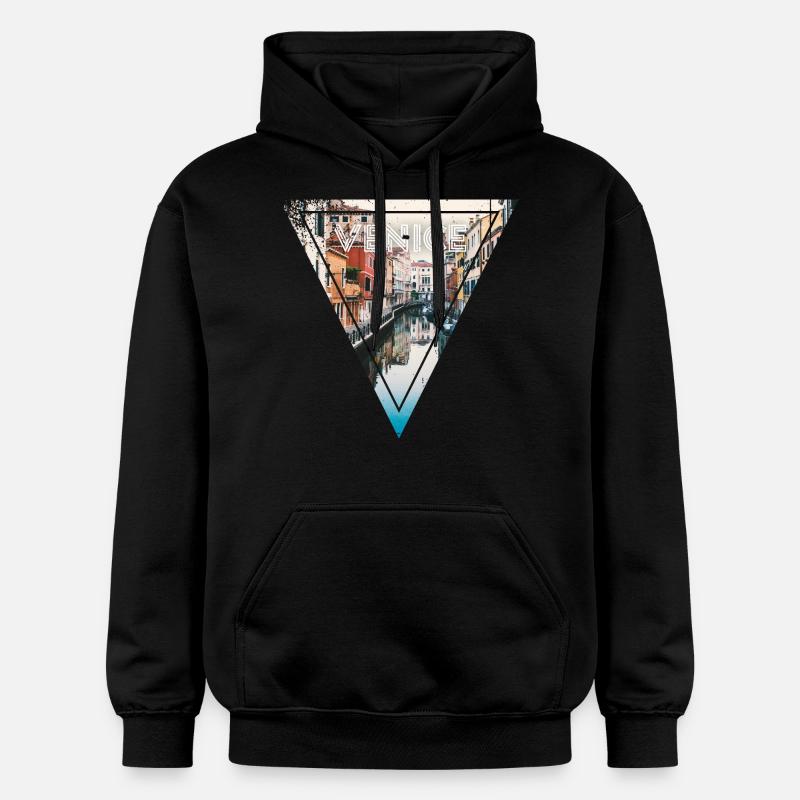 Venice - Sweat à capuche Softstyle® Gildan Unisexe - noir