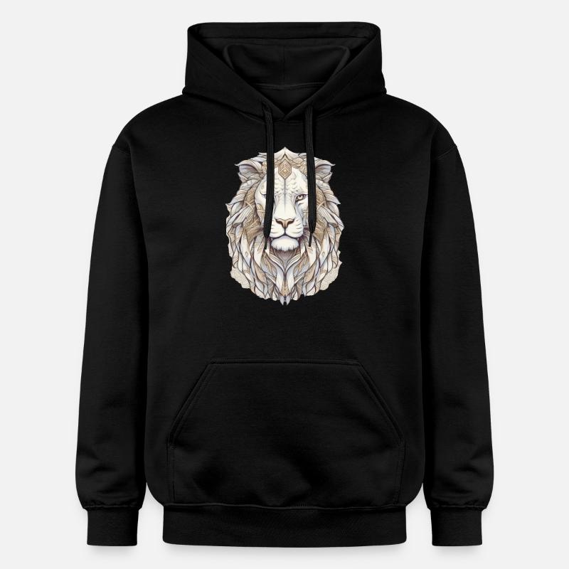 Lion - Sweat à capuche Softstyle® Gildan Unisexe - noir