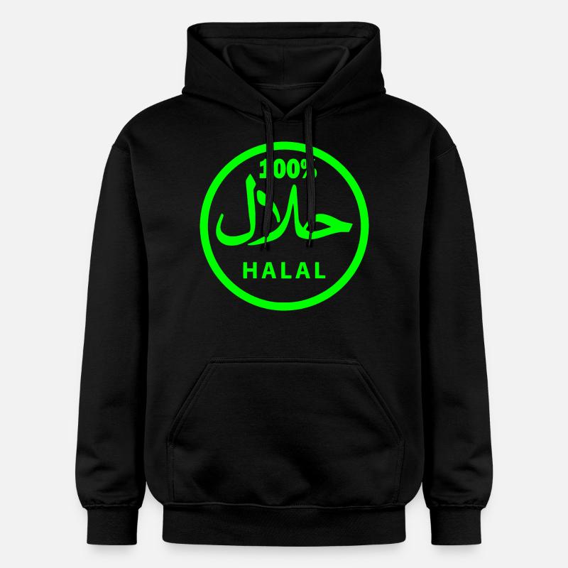 Halal - Sweat à capuche Softstyle® Gildan Unisexe - noir