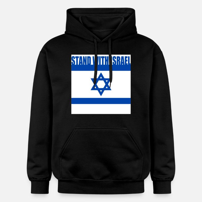 Stand with israel - Sweat à capuche Softstyle® Gildan Unisexe - noir