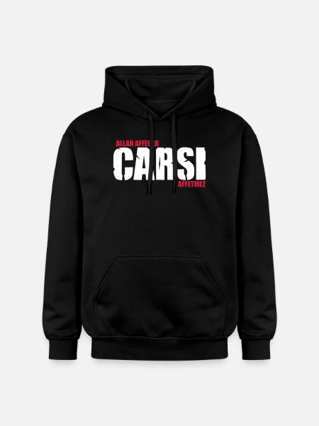 carsi - Gildan Unisex Softstyle® Midweight Hoodie - Schwarz