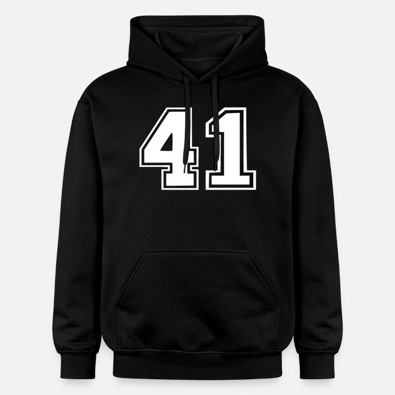 41 - Sweat à capuche Softstyle® Gildan Unisexe - noir