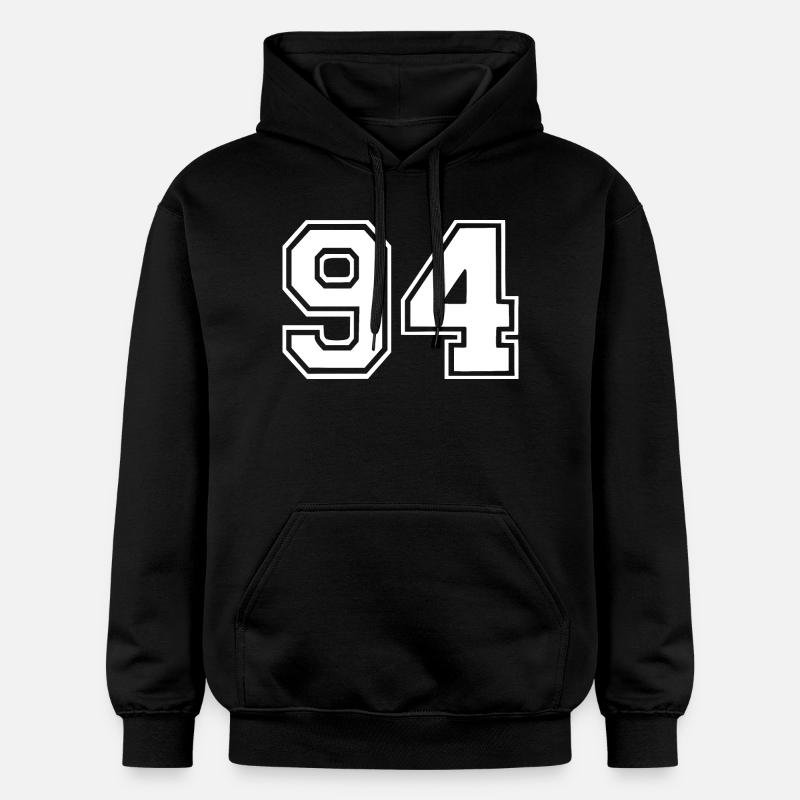 94 - Sweat à capuche Softstyle® Gildan Unisexe - noir