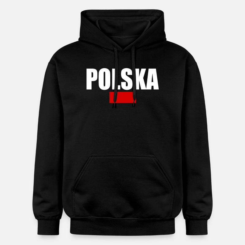 Pologne - Sweat à capuche Softstyle® Gildan Unisexe - noir