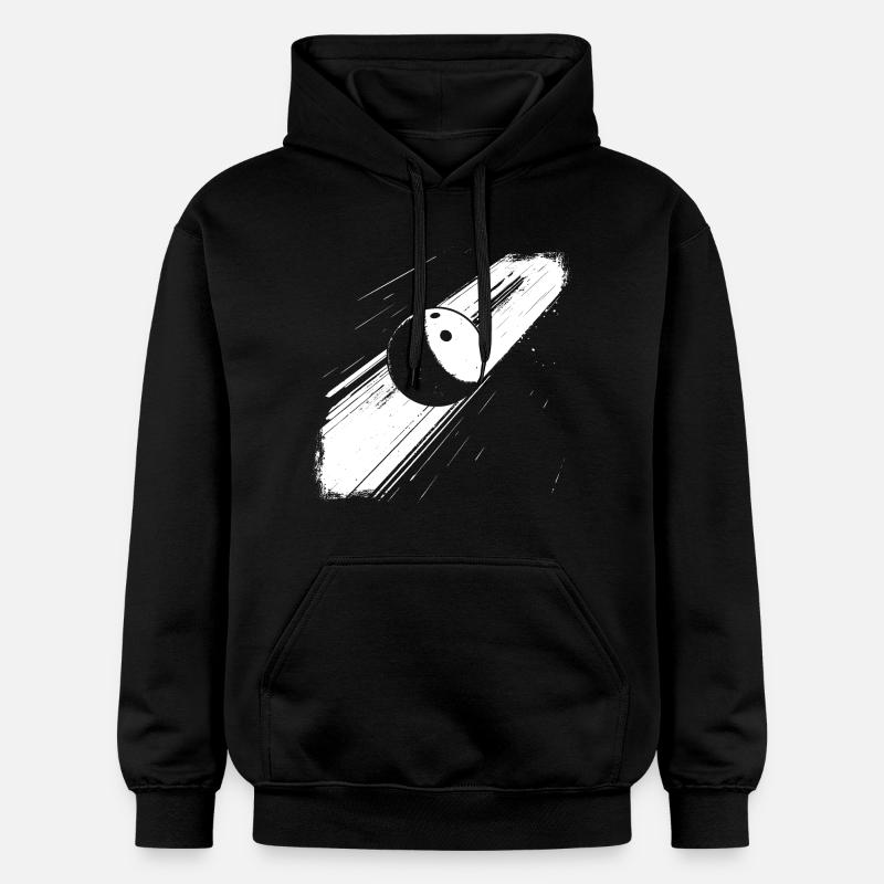 Boule de bowling - Sweat à capuche Softstyle® Gildan Unisexe - noir