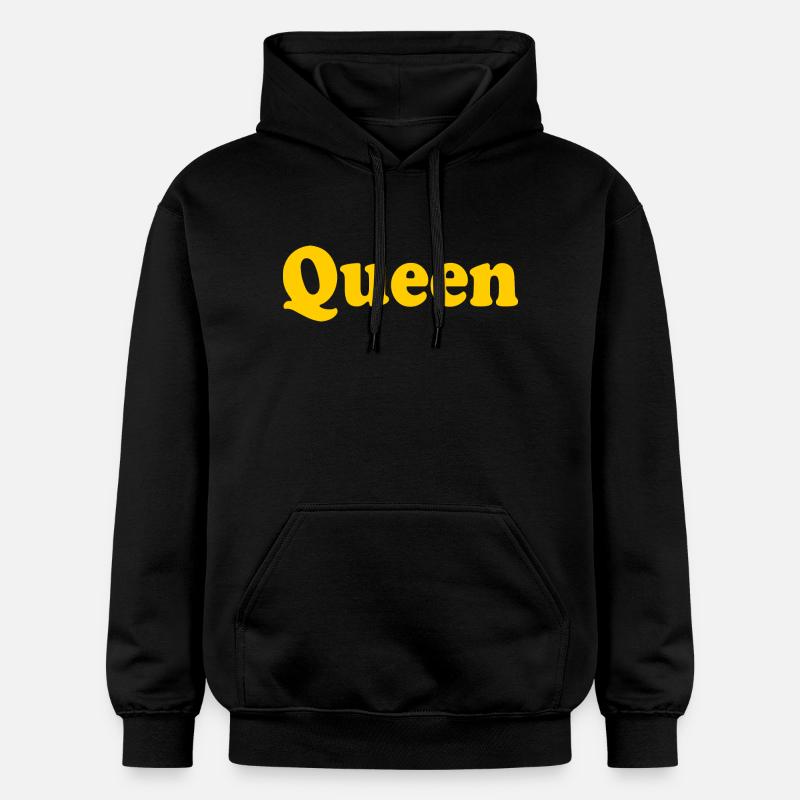 QUEEN - Sweat à capuche Softstyle® Gildan Unisexe - noir