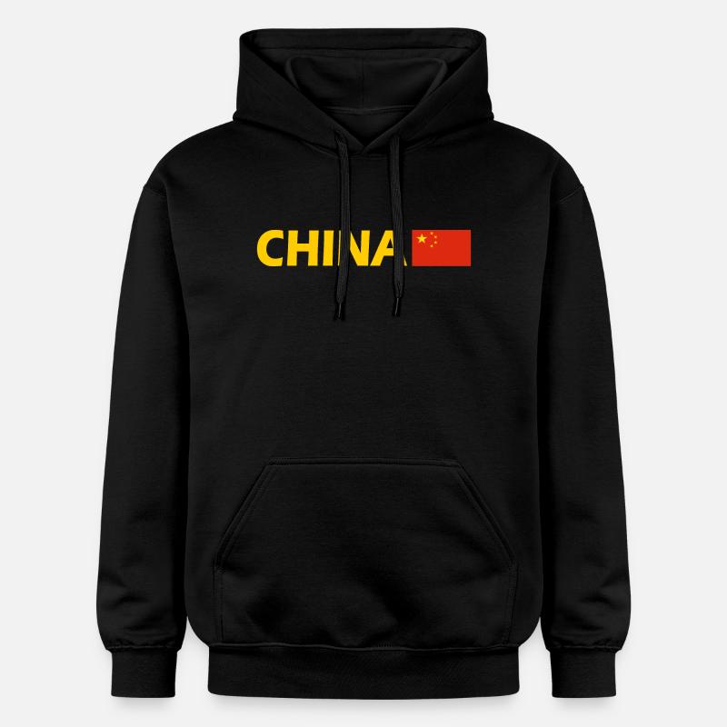 Chine - Sweat à capuche Softstyle® Gildan Unisexe - noir