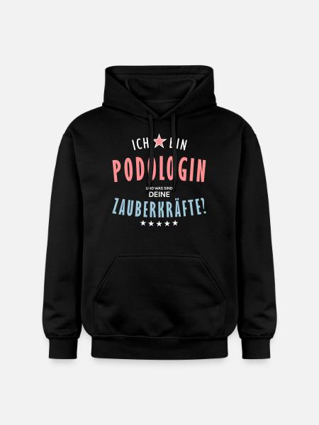 Podologin Beruf - Geschenk - Gildan Unisex Softstyle® Midweight Hoodie - Schwarz