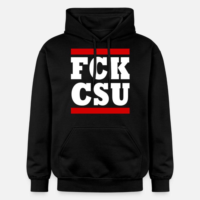 Fck csu - Sweat à capuche Softstyle® Gildan Unisexe - noir