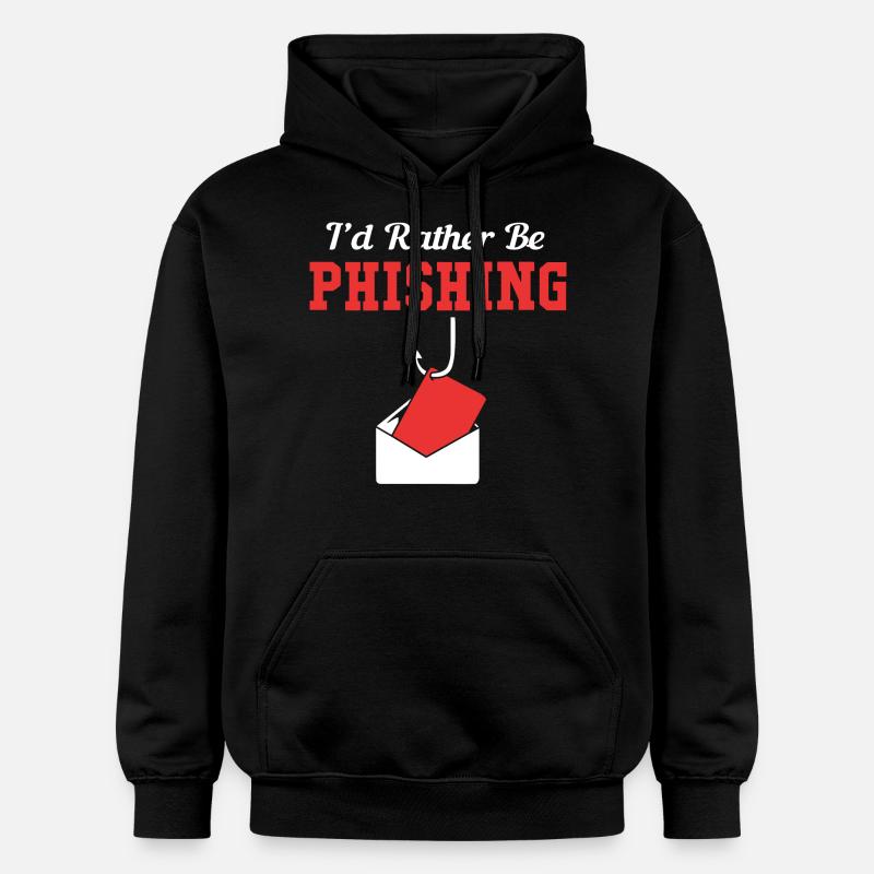 Cybersecurity Cyber Programmierer Hacker - Gildan Unisex Softstyle® Midweight Hoodie - Schwarz